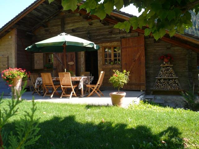 La terrasse et le Jardin